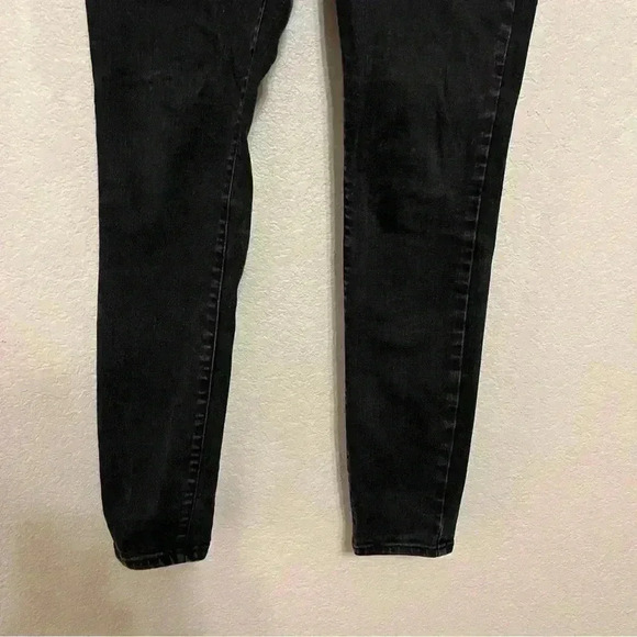 Wonderly black mid-rise skinny ankle jeans size 6R - Picture 6 of 9